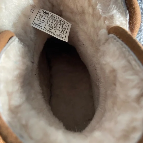 UGG Tan Suede Ankle Boots - Picture 12 of 15